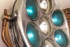 Best Pamono Mid-Century Industrial Aluminum Surgeons Operating Floor Lamp, 1950s