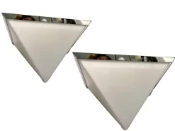 Discount Pamono Mid-Century Italian Acrylic Glass Sconces by Zonca Italy, Set of 2