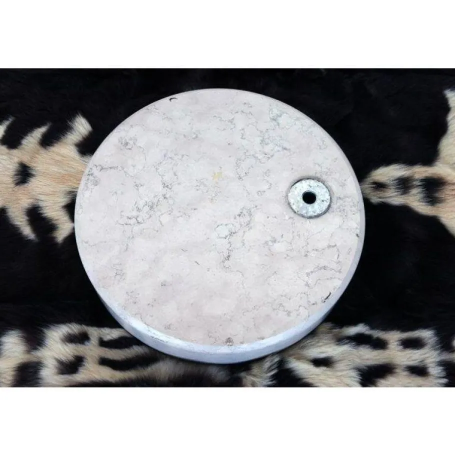 Pamono Midcentury Italian Arco Chrome and Marble Adjustable Eyeball Floor Lamp, 1970s