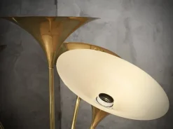 Discount Pamono Mid-Century Italian Brass Floor Lamp, 1970s