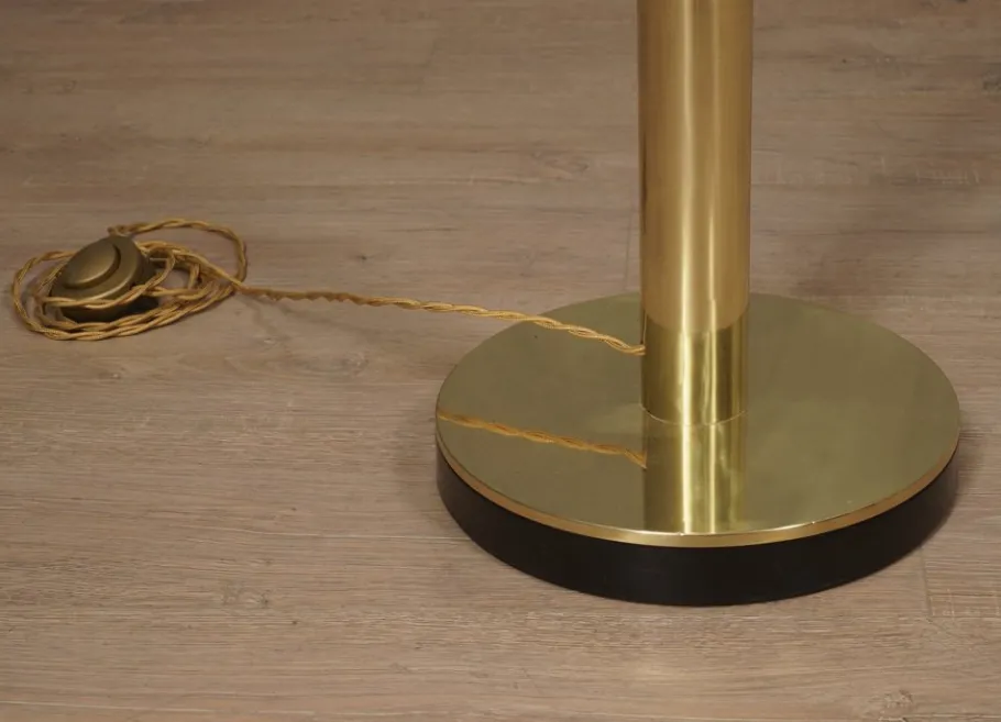 Discount Pamono Mid-Century Italian Brass Floor Lamp, 1970s