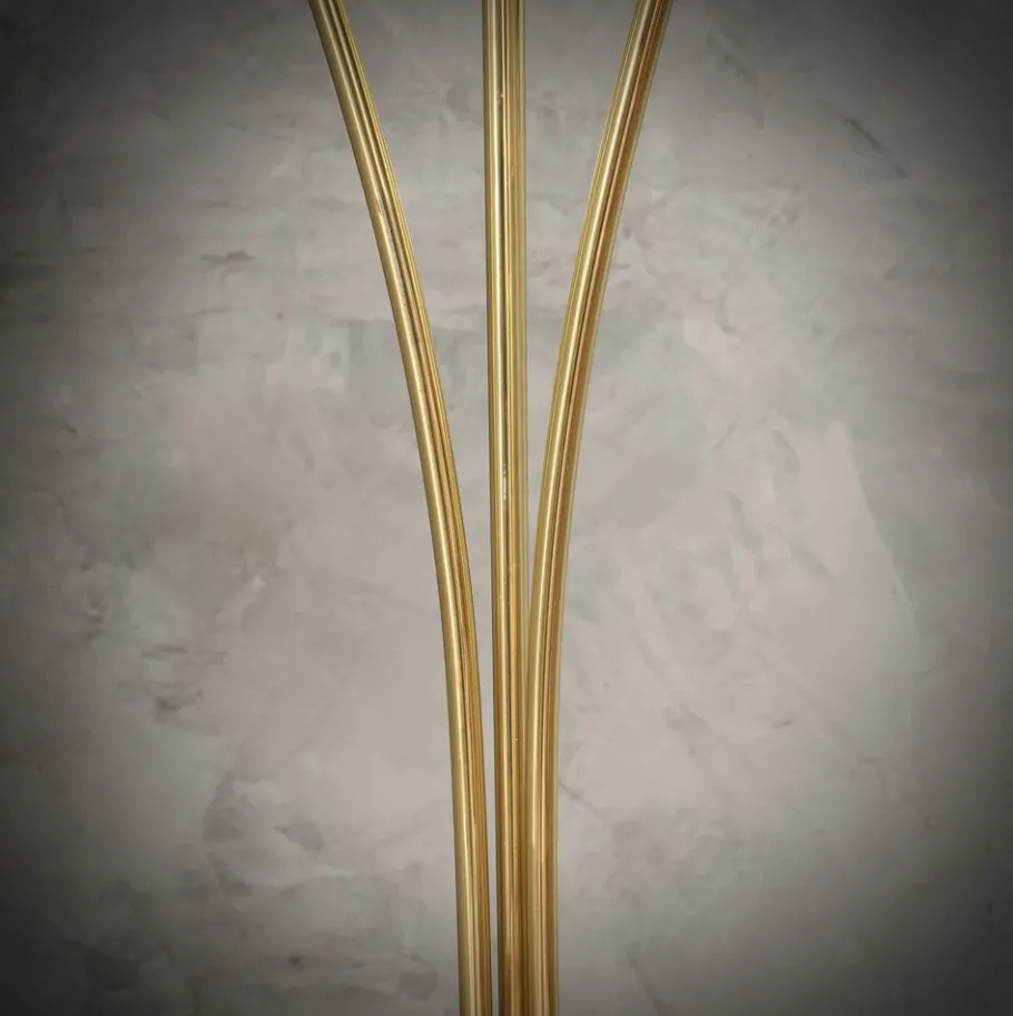 Discount Pamono Mid-Century Italian Brass Floor Lamp, 1970s