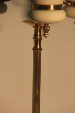 New Pamono Mid-Century Italian Brass Floor Lamp, 1950