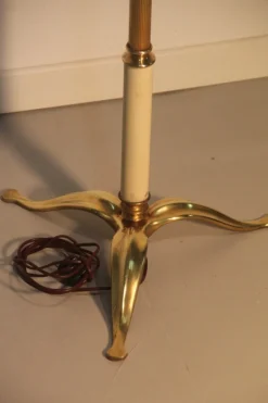 New Pamono Mid-Century Italian Brass Floor Lamp, 1950