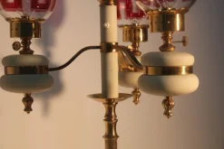 New Pamono Mid-Century Italian Brass Floor Lamp, 1950