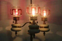 New Pamono Mid-Century Italian Brass Floor Lamp, 1950