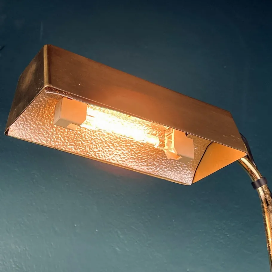 Discount Pamono Mid-Century Italian Brass Floor Lamp by Relux Milano, 1970s
