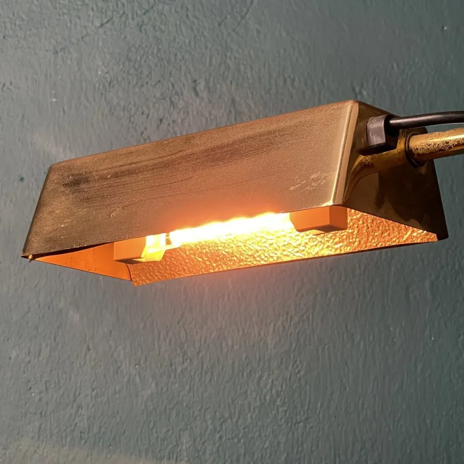 Discount Pamono Mid-Century Italian Brass Floor Lamp by Relux Milano, 1970s