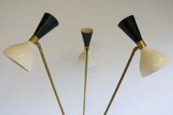 Clearance Pamono Mid-Century Italian Floor Lamp in Brass from Arredoluce, 1955