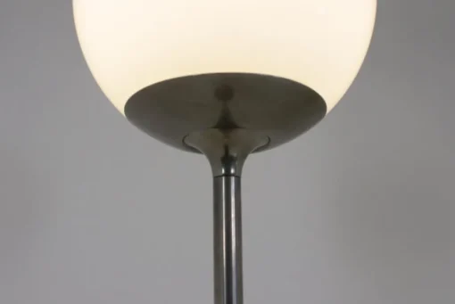 New Pamono Mid-Century Italian Floor Light with Globe Lamp, 1970s