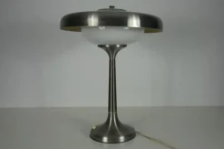 Outlet Pamono Mid-Century Italian Metal and Glass Table Lamp, 1960s