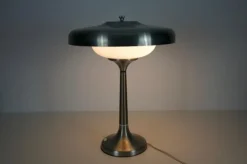 Outlet Pamono Mid-Century Italian Metal and Glass Table Lamp, 1960s