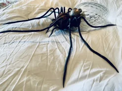 Discount Pamono Mid-Century Italian Modern Metal and Glass Spider Wall Lamp, 1950s