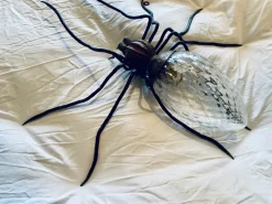 Discount Pamono Mid-Century Italian Modern Metal and Glass Spider Wall Lamp, 1950s