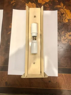 New Pamono Mid-Century Italian Modern Murano Art Glass Wall Sconces from Mazzega, Italy, 1970, Set of 2