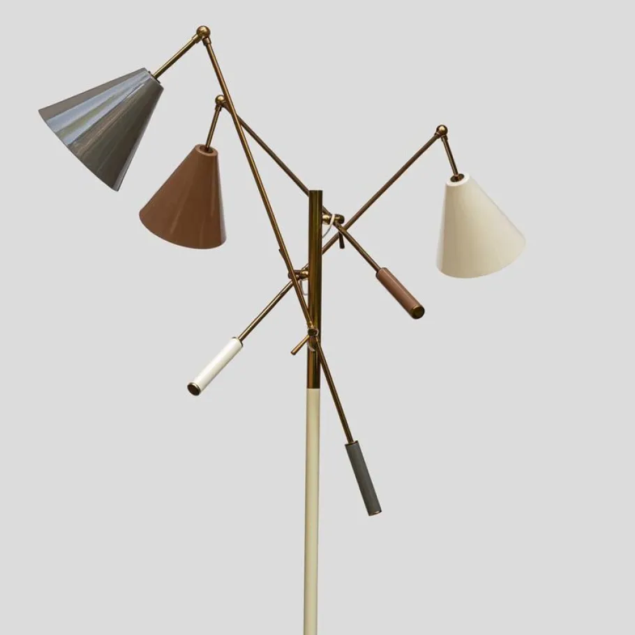 Discount Pamono Mid-Century Italian Multicolor Triennale Floor Lamp, 1950s