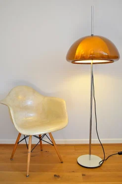 Hot Pamono Mid-Century Italian Mushroom Floor Lamp from Meblo, 1960s