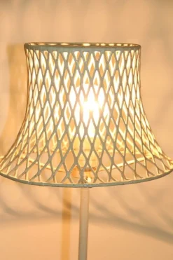 Best Pamono Mid-Century Italian Perforated Floor Lamp, 1950s