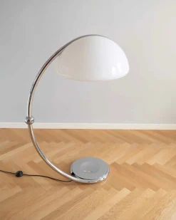 Discount Pamono Mid-Century Italian Space Age Serpente Floor Lamp attributed to Elio Martinelli, 1970s
