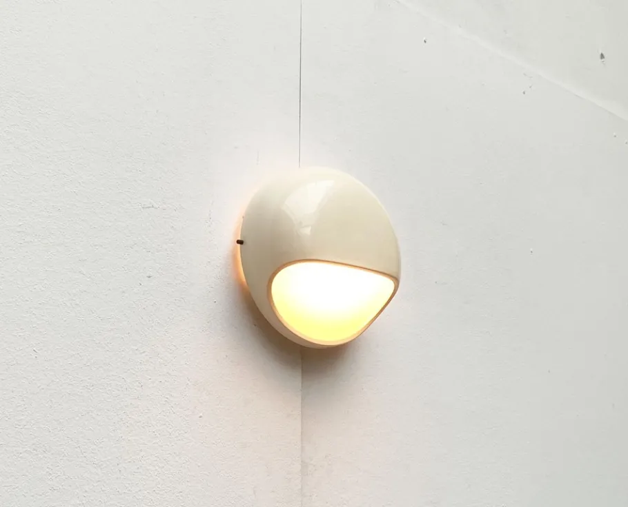 Best Pamono Mid-Century Italian Space Age Wall Lamps by Gerd Lange for Kartell, 1960s, Set of 2