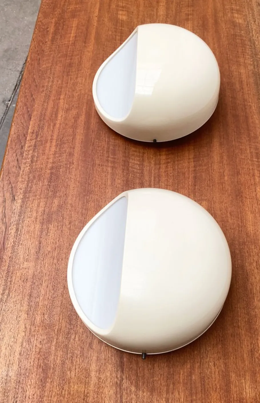 Best Pamono Mid-Century Italian Space Age Wall Lamps by Gerd Lange for Kartell, 1960s, Set of 2