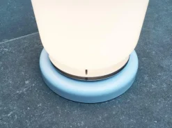 Pamono Mid-Century Italian Space Age Glass Floor Lamp, 1960s