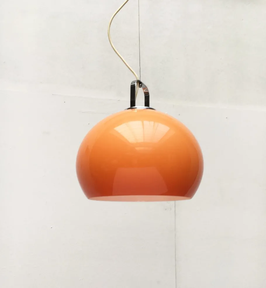 Clearance Pamono Mid-Century Italian Space Age Zurigo Pendant Lamp by Luigi Massoni for Guzzini