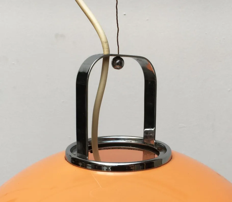 Clearance Pamono Mid-Century Italian Space Age Zurigo Pendant Lamp by Luigi Massoni for Guzzini