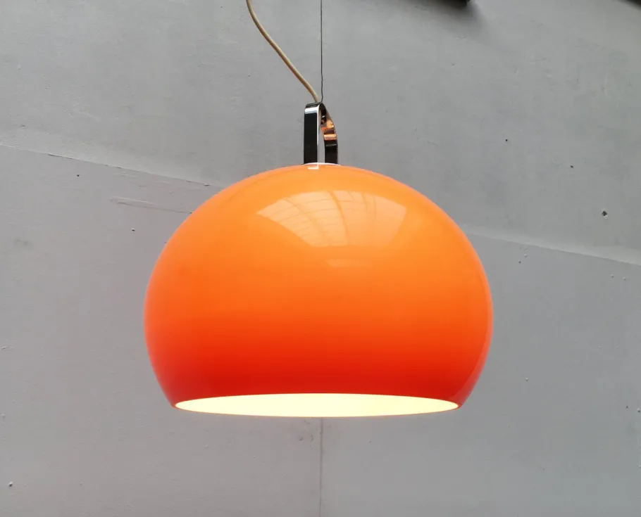 Clearance Pamono Mid-Century Italian Space Age Zurigo Pendant Lamp by Luigi Massoni for Guzzini