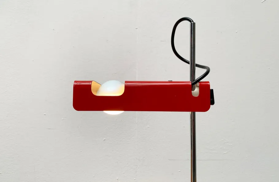 New Pamono Mid-Century Italian Spider 291 Table Lamp by Joe Colombo for Oluce, 1960s