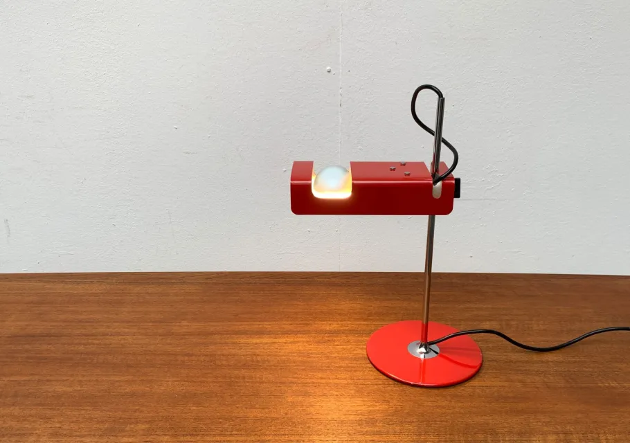 New Pamono Mid-Century Italian Spider 291 Table Lamp by Joe Colombo for Oluce, 1960s