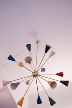 Hot Pamono Mid-Century Italian Sputnik Chandelier, 1958