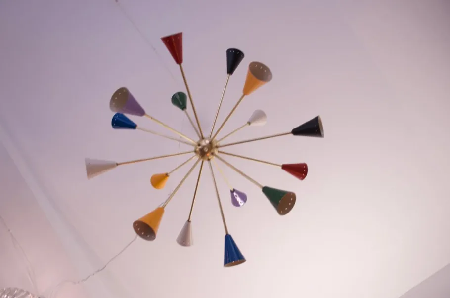 Hot Pamono Mid-Century Italian Sputnik Chandelier, 1958