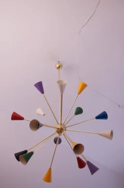 Hot Pamono Mid-Century Italian Sputnik Chandelier, 1958