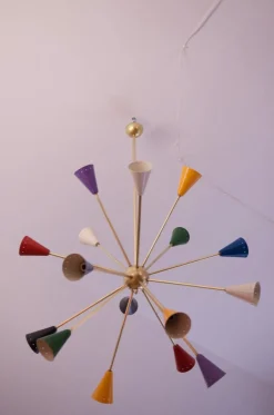Hot Pamono Mid-Century Italian Sputnik Chandelier, 1958