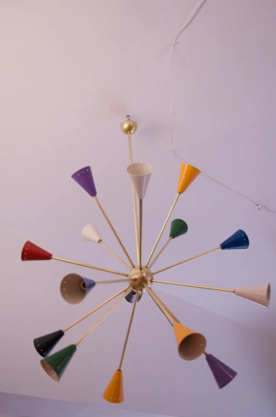 Hot Pamono Mid-Century Italian Sputnik Chandelier, 1958