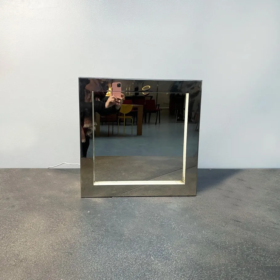 Hot Pamono Mid-Century Italian Steel Iceberg Wall Lamp by Nanda Vigo for Arredoluce, 1970s