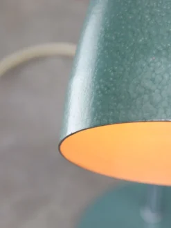 Discount Pamono Mid-Century Italian Table Lamp in Blue Metal