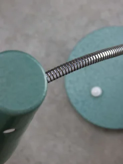 Discount Pamono Mid-Century Italian Table Lamp in Blue Metal