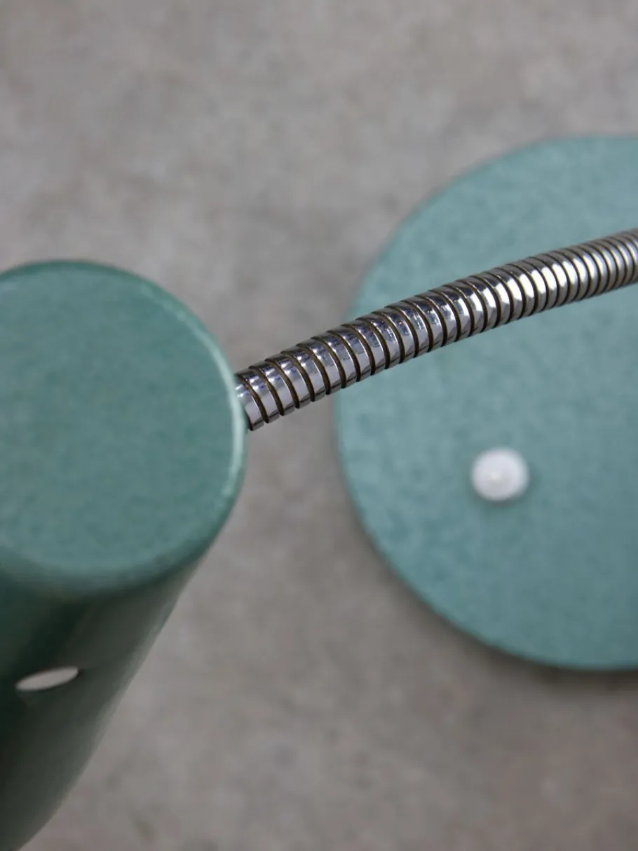 Discount Pamono Mid-Century Italian Table Lamp in Blue Metal