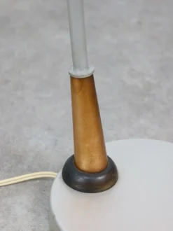 Pamono Mid-Century Italian Table Lamp in Aluminium and Copper