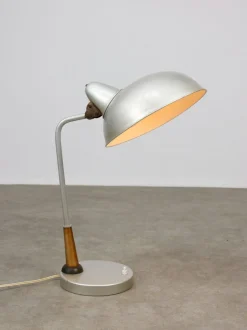 Pamono Mid-Century Italian Table Lamp in Aluminium and Copper