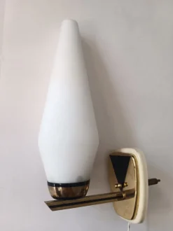 Best Pamono Mid-Century Italian Wall Sconces, 1950s, Set of 2,