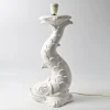 Outlet Pamono Mid-Century Italian White Ceramic Dolphin Table Lamp, 1970s