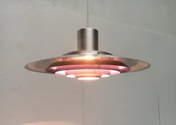 New Pamono Mid-Century Kastholm Pendant Lamp by Preben Fabricius & Jørgen Kastholm for Nordisk Solar