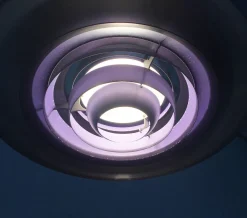 New Pamono Mid-Century Kastholm Pendant Lamp by Preben Fabricius & Jørgen Kastholm for Nordisk Solar