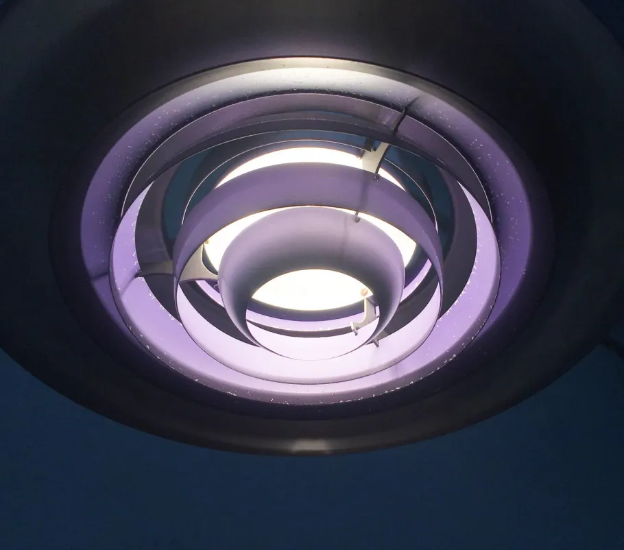 New Pamono Mid-Century Kastholm Pendant Lamp by Preben Fabricius & Jørgen Kastholm for Nordisk Solar