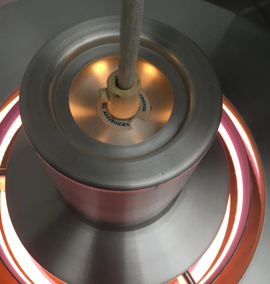 New Pamono Mid-Century Kastholm Pendant Lamp by Preben Fabricius & Jørgen Kastholm for Nordisk Solar