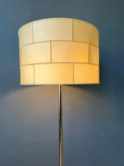Sale Pamono Mid-Century Leather Floor Lamp from Staff Leuchten, 1970s