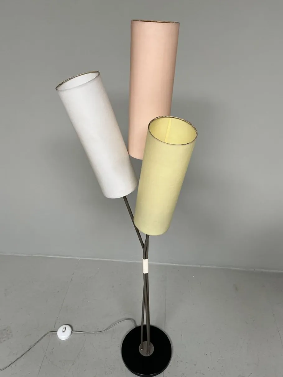 Discount Pamono Mid-Century 3-Light Floor Lamp